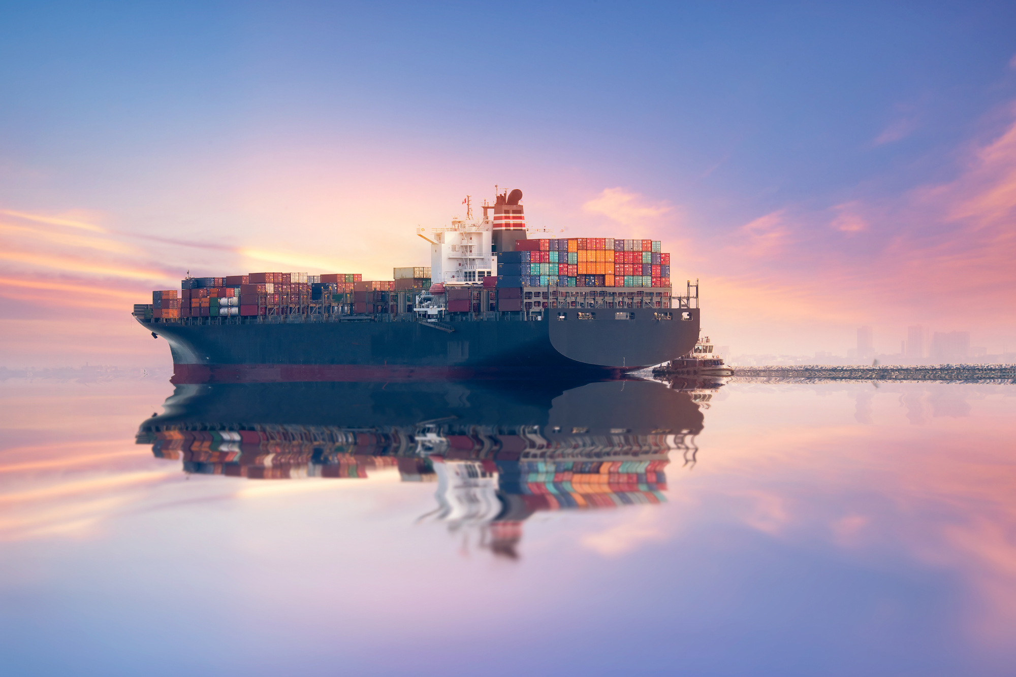 cargo boat ocean freight shipping and logistics